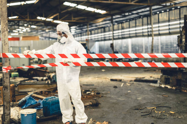 Professional Unattended Death Cleanup technician working in Independence, WI